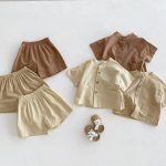 【80-120cm】セットアップ パステルカラー チェック - 画像 (8)