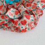 【66-90cm】ロンパース ベビー ワンピース風 蝶結び ハート - 画像 (12)