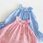 【73-120cm】ワンピース ベビー 女の子 小花柄 蝶結び 総柄 - 画像 (16)