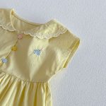 【73-120cm】ワンピース ベビー 刺繍 カートゥーン - 画像 (10)