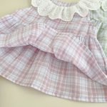 【73-120cm】セットアップ ノースリーブ チェック - 画像 (14)