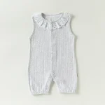 【66-90cm】ロンパース ベビー ノースリーブ ナチュラル - 画像 (7)