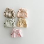 【80-130cm】ショートパンツ チェック 履きやすい ボトムス - 画像 (17)