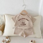 【66-100cm】セットアップ wild and free ワッフル - 画像 (8)