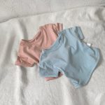 【73-100cm】半袖Tシャツ ベビー コットン100% 5色選べる - 画像 (5)