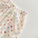 【73-120cm】セットアップ ベビー 女の子 ハート ノースリーブ - 画像 (15)