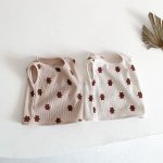 【66-90cm】セットアップ クマ柄 ワッフル - 画像 (7)