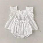 【66-100cm】セットアップ ベビー 韓国風 スクエア - 画像 (5)