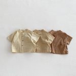 【80-120cm】セットアップ パステルカラー チェック - 画像 (11)