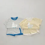 【73-100cm】セットアップ ベビー ダック柄 かわいい - 画像 (2)