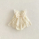 【66-90cm】ロンパース ビッグ蝶結び レース - 画像 (9)