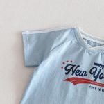 【73-120cm】半袖Ｔシャツorショートパンツ ベビー  Vネックロゴ ボーダー - 画像 (17)
