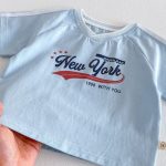 【73-120cm】半袖Ｔシャツorショートパンツ ベビー  Vネックロゴ ボーダー - 画像 (18)