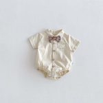 【66-90cm】ロンパース プリンス 半袖 ベビー服 - 画像 (4)
