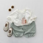 【80-130cm】パンツ 無地 ウエストゴム バルーンパンツ - 画像 (16)
