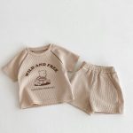 【66-100cm】セットアップ wild and free ワッフル - 画像 (4)