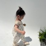 【80-130cm】サロペット ドットorシンプル 可愛い - 画像 (9)