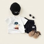 【73-120cm】Tシャツ スマイル カジュアル トップス