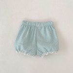 【73-110cm】セットアップ ベビー 切り替え レース リボン付き - 画像 (12)
