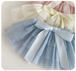【73-100cm】スカート ベビー チュール リボンメッシュ - 画像 (12)