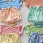 【73-100cm】セットアップ ベビーカラフル カジュアル - 画像 (6)