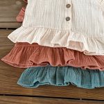 【66-100cm】セットアップ  ベビー キャミ ナチュラル - 画像 (15)