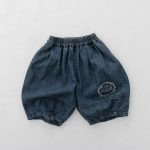 【80-130cm】パンツ デニム パンプキンパンツ カジュアル - 画像 (5)
