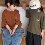 【80-140cm】半袖Ｔシャツ ソーダポッププリント ルーズ フィット - 画像 (7)