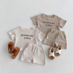 【66-100cm】セットアップ Emmene ワッフル - 画像 (5)