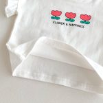 【80-130cm】Tシャツ or ショートパンツ ベビー 女の子 フリル袖 チェック - 画像 (19)