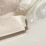 【66-100cm】シャツ or ロンパース 韓国風 ノーカラー - 画像 (7)