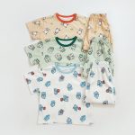 【90-130cm】セットアップ 男の子 キャラクターカエル - 画像 (2)