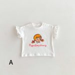 【80-130cm】Tシャツ or ショートパンツ ベビー 女の子 フリル袖 チェック - 画像 (11)