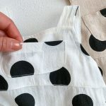 【66-100cm】サロペット ベビー ポルカドット サロペット&帽子 - 画像 (19)