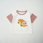 【80-150cm】半袖Tシャツ パンどろぼう ルーズ トップス - 画像 (5)