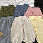 【73-120cm】パンツ カラフル 冷房対策 ルームパンツ - 画像 (13)