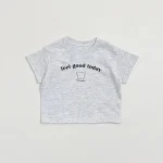 【80-160cm】半袖 Tシャツ ベビー キッズ服 熊柄 英字 - 画像 (10)