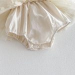 【66-90cm】ロンパース&ヘッドバンド フリル プリンセス - 画像 (10)