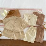 【80-120cm】セットアップ パステルカラー チェック - 画像 (13)