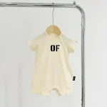 【66-90cm】オールインワン ベビー 英字 カジュアル - 画像 (5)
