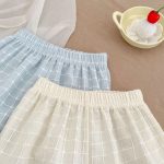 【73-120cm】セットアップ チェック ベスト＆ブルマ - 画像 (12)