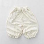 【80-130cm】パンツ 無地 ウエストゴム バルーンパンツ - 画像 (6)