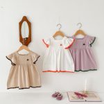 【66-110cm】フリルロンパースorワンピース 姉妹服 - 画像 (4)
