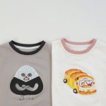 【80-150cm】半袖Tシャツ パンどろぼう ルーズ トップス - 画像 (11)