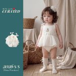 【66-90cm】ロンパース キュート プリンセス ベビー服 - 画像 (4)