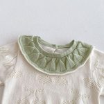 【66-100cm】セットアップ フリル ニット ナチュラル - 画像 (16)