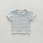 【73-100cm】半袖Tシャツ 肌触り 優しい 無地ORボーダー柄 - 画像 (13)