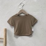 【73-100cm】半袖Tシャツ ベビー コットン100% 5色選べる - 画像 (10)