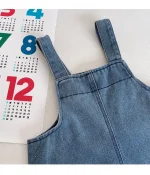 【73-100cm】セットアップ ベビー シャツ＆サロペット おしゃれ - 画像 (14)