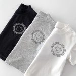 【73-110cm】半袖Tシャツ ベビー シンプル クマ柄 - 画像 (10)